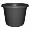 400mmØ Slimline Pot -Plant Supply Store 400mm Planter Tub Black 88788.1639695742