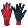 Munich | Red Nylon Gloves Black Crinkled Latex Coating -Plant Supply Store Bastion Munich Red Latex Palm Gloves 74307.1639695961
