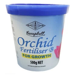 Blue Orchid B Fertiliser -Plant Supply Store Campbells Blue Orchid B Fertiliser 30 4 8 500g 96020.1649645213