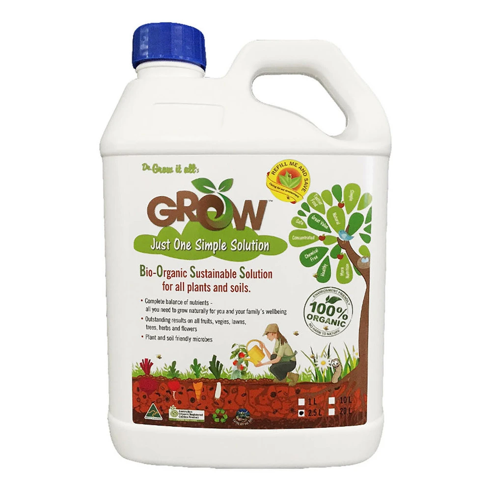 GROW Organic Liquid Plant Nutrients 4 GROW Organic Liquid Plant Nutrients - Image 2