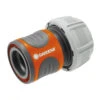 Gardena 19mm Hose Connector For 13mm Tap Adaptor
