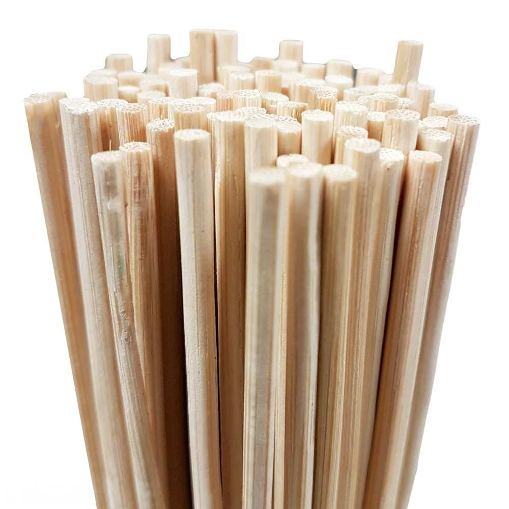 Bamboo Flower Sticks Waxed 30cm 3 Bamboo Flower Sticks Waxed 30cm