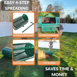 Topdress, Compost & Peat Moss Spreader -Plant Supply Store Landzie 24 inch Spreader feature 06 800x800 2 07032.1681882060