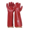 Red PVC 45cm Gloves - Pair 2 Red PVC 45cm Gloves - Pair -Plant Supply Store Red PVC Elbow length Mens Gloves pair 05673.1639695783