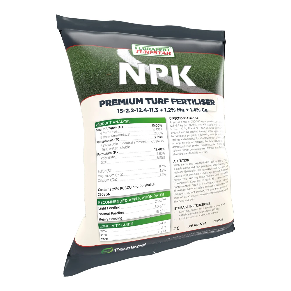 TurfStar NPK Turf Fertiliser 2 TurfStar NPK Turf Fertiliser