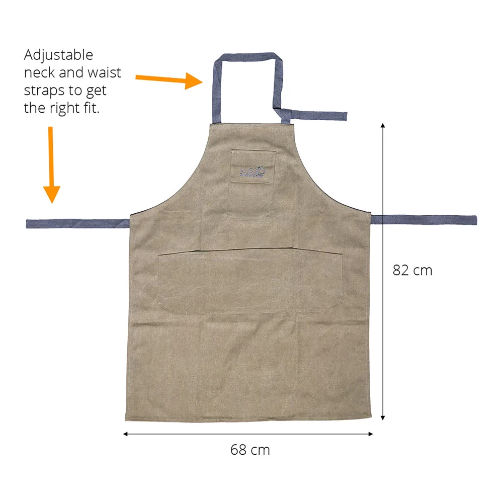 Canvas Apron 5 Canvas Apron - Image 3