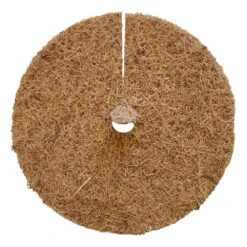 Coconut Fibre Weed Control & Moisture Retention Mats -Plant Supply Store coconut fibre weed control mat round small size no drippers 24985.1706853700