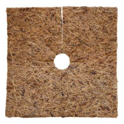 Coconut Fibre Weed Control & Moisture Retention Mats -Plant Supply Store coconut fibre weed control mat square bottom small size no drippers 11099.1706853699