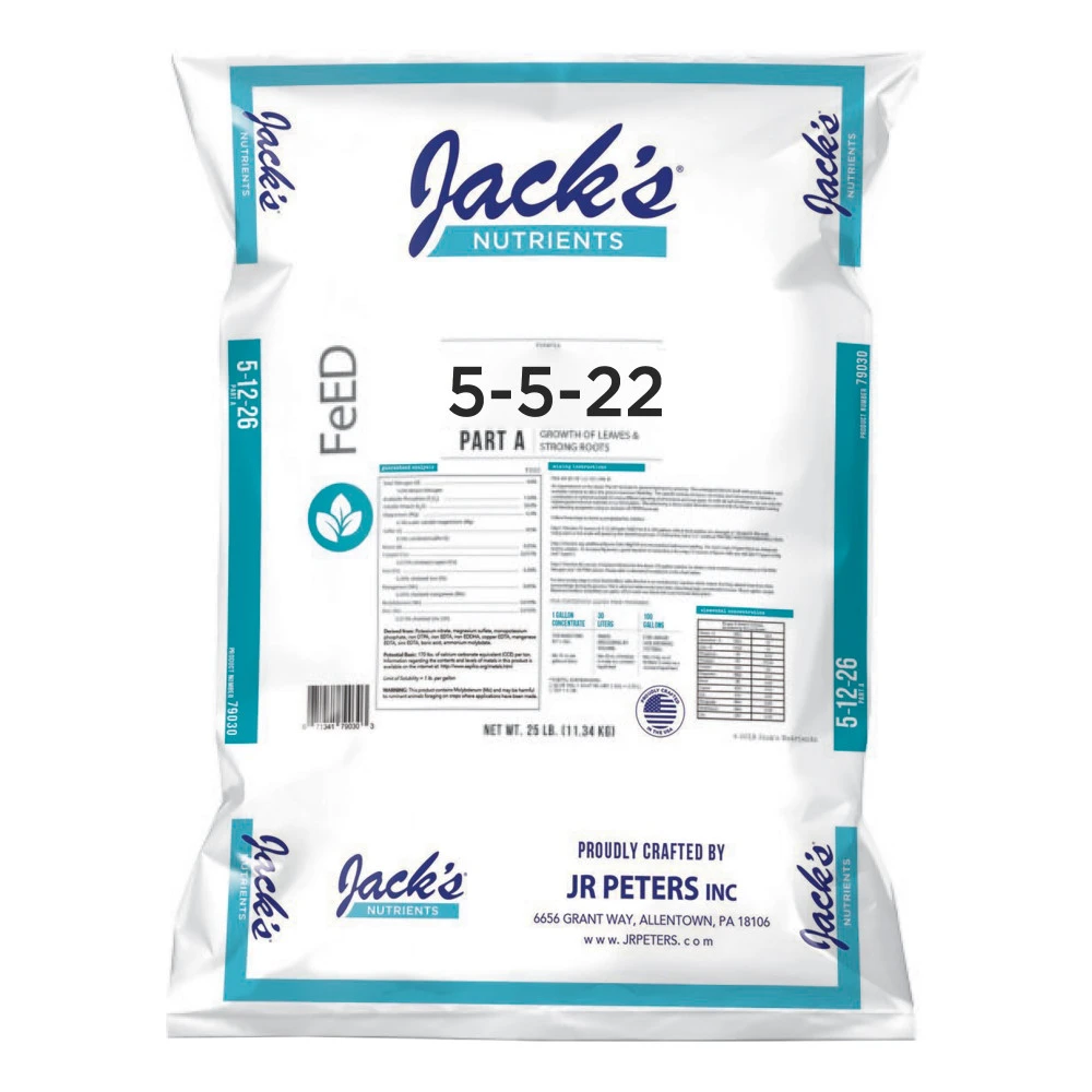 Professional WSF Hydroponic Fertiliser Part A 3 Professional WSF Hydroponic Fertiliser Part A